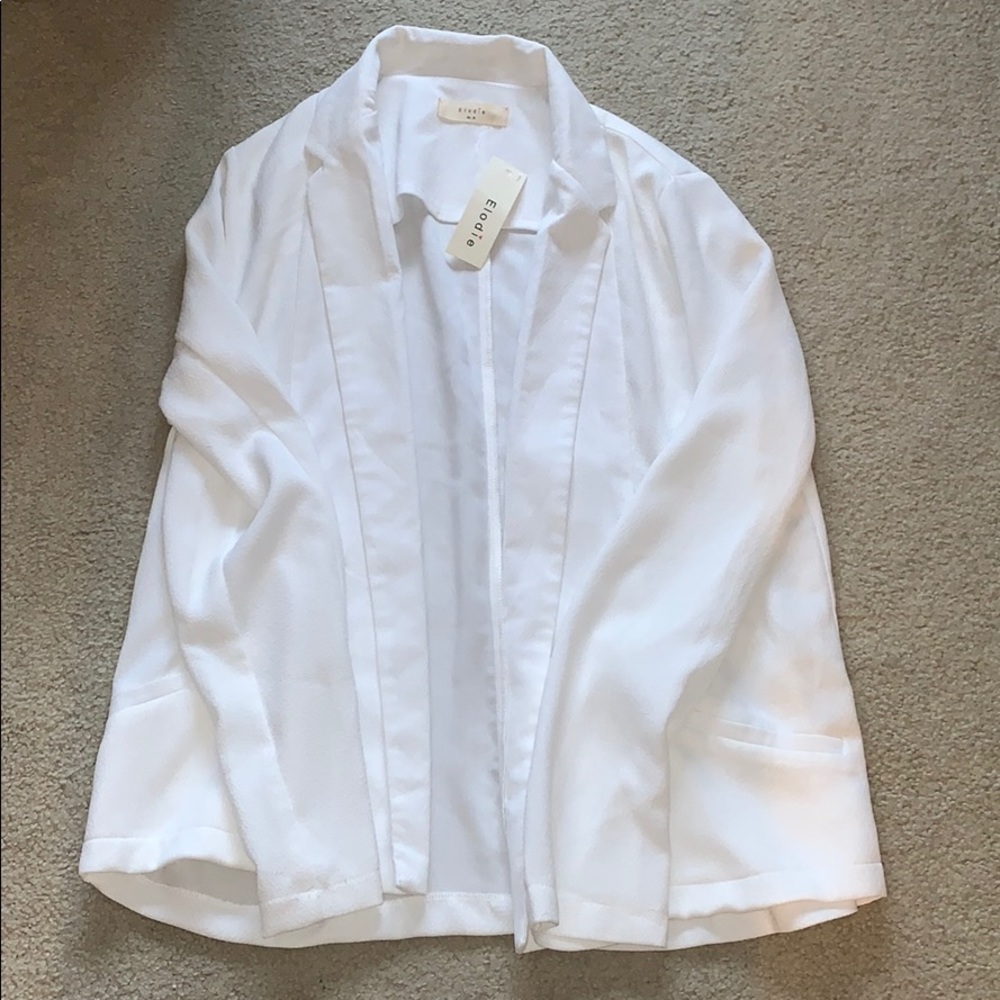 White blazer